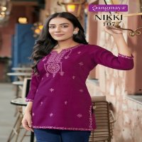 Rangmaya Nikki Wholesale Tunic Short Top Collection