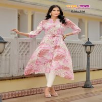 Tips And Tops Grassy Vol-2 Wholesale Heavy Reyon Print A Line Long Kurtis