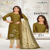 Hariyaali Fantasy Wholesale Readymade 3 Piece Suits Combo