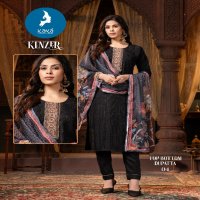 Kaya Kenzer Wholesale 3 Piece Straight Cut Work Concept Salwar Suits