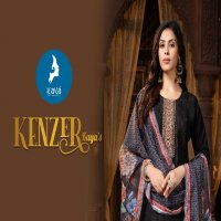 Kaya Kenzer Wholesale 3 Piece Straight Cut Work Concept Salwar Suits