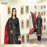 Zulfat Razia Wholesale Pure Jam Cotton With Foil Work Dress Material