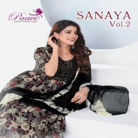 Paavis Sanaya Vol-2 Wholesale Umbrella Cut 3 Piece Readymade Collection