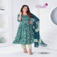 Paavis Sanaya Vol-2 Wholesale Umbrella Cut 3 Piece Readymade Collection