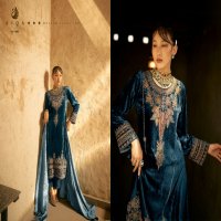 AIQA Shaina Wholesale Pure Velvet With Fancy Work Winter Collection