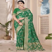 bunawat kamdhenu vol 09 Cotton silk wedding festival wear cotton silk saree collection