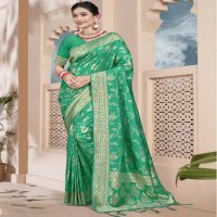 bunawat kamdhenu vol 09 Cotton silk wedding festival wear cotton silk saree collection