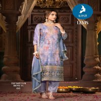 levis by kaya chanderi silk churidar classic full stitch plus size salwar suit