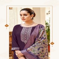 nitya vol 2 by wooglee viscose handwork full stitch churidar 3pcs dress