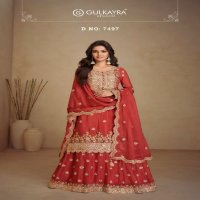 gulkayra designer vaani vol 3 chinon colour addition full stitch party wear dress