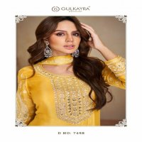 gulkayra designer vaani vol 3 chinon colour addition full stitch party wear dress