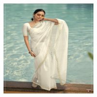 kashvi creation solitaire vol 1 organza silk saree collection