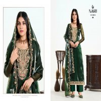 Naari Charvi Wholesale Pure Zimichu Silk Ethnic Dress Material