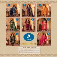 Kaya Golden Moon Wholesale 3 Piece Straight Cut With Handwork Readymade Suits