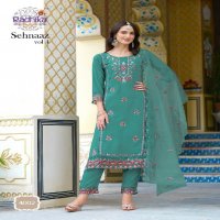 Radhika Sehnaaz Vol-4 Wholesale Kurti Pant With Dupatta