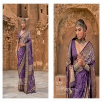 Rewaa Jalpari Wholesale Poly Viscose Silk Party Wear Indian Sarees