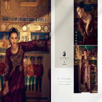 AIQA Sahara Wholesale Pure Velvet With Fancy Work Winter Suits