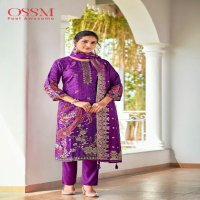 OSSM Mandira Wholesale Pure VIscose Russian 3 Piece Suits