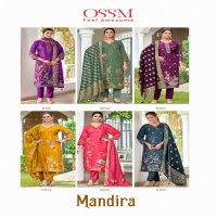 OSSM Mandira Wholesale Pure VIscose Russian 3 Piece Suits