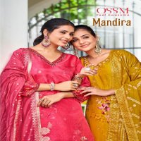 OSSM Mandira Wholesale Pure VIscose Russian 3 Piece Suits