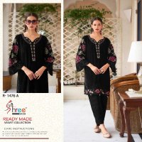 Shree Fabs R-1476 Wholesale Velvet Code Set Collection