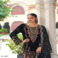 Shree Fabs R-1493 Wholesale Readymade Indian Pakistani Salwar Suits