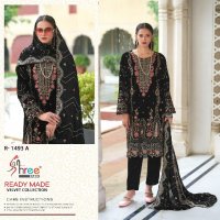 Shree Fabs R-1493 Wholesale Readymade Indian Pakistani Salwar Suits