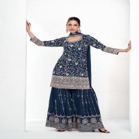 Aashirwad Vamika Gold Wholesale Free Size Stitched Designer Salwar Suits