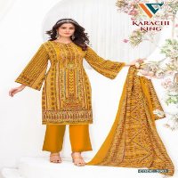 Vandana Karachi King Vol-2 Wholesale Cotton Printed Dress Material