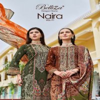 BELLIZA DESIGNER NAIRA VOL 71 COTTON DIGITAL PRINTS MODERN PAKISTANI DRESS