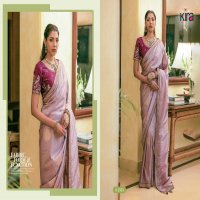 khwahish by kira 2501-2506 silk designer party wear saree for women