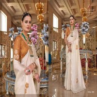 kala jamun lofa 306-309 beautiful look tussar saree wholesaler