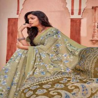 Kashvi Amrapali Vol-2 Wholesale Chiffon Satin Patta Sarees