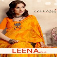 Vallabhi Leena Vol-3 Wholesale Georgette Fabrics Indian Sarees