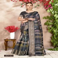 Vallabhi Anuprabha Vol-5 Wholesale Linen Fabrics Sarees