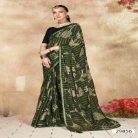 Vallabhi Archie Wholesale Floral Printed Indian Sarees