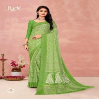 Ruchi Star Chiffon 175 Wholesale Chiffon Fabrics Printed Sarees