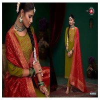 Triple AAA Aroos Vol-2 Wholesale Jam Silk Cotton With Work Dress Material