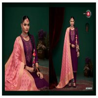 Triple AAA Aroos Vol-2 Wholesale Jam Silk Cotton With Work Dress Material