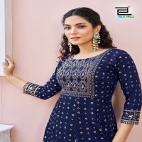 Blue Hills Womaniya Vol-25 Wholesale Anarkali Gown With Neck Pattern Kurtis