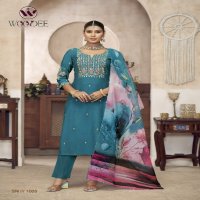 Woodee Diana Wholesale Top With Pant And Dupatta Catalog