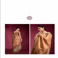 Kala Jamun Dazzling Wholesale Pure Tusser With Hand Based Indian Sarees