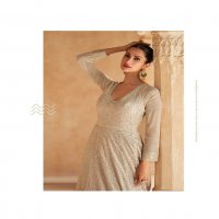 Sayuri Sahira Wholesale Free Size Stitched Gown With Dupatta