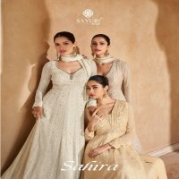 Sayuri Sahira Wholesale Free Size Stitched Gown With Dupatta