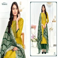 VIshnu Evanka Vol-9 Wholesale Roman Silk Fabrics Dress Material