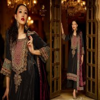 AIQA Surkh Wholesale Pure Velvet With Fancy Work Winter Salwar Suits