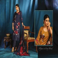 Glossy Simar Zarina Wholesale Pure Viscose Muslin With Handwork Suits