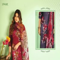 Glossy Simar Sameera Wholesale Viscose Muslin With Handwork Suits