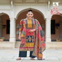 bella vol 10 by alok muslin print casual pakistani dress material