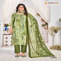 nikhar vol 10 by suryajyoti cotton print readymade salwar suit